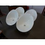 A set of four Italian Ero (S) chairs by Kartell,