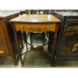 An Edward VII mahogany Pembroke table