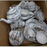 A Spode Chinese Rose tea and dinner service,