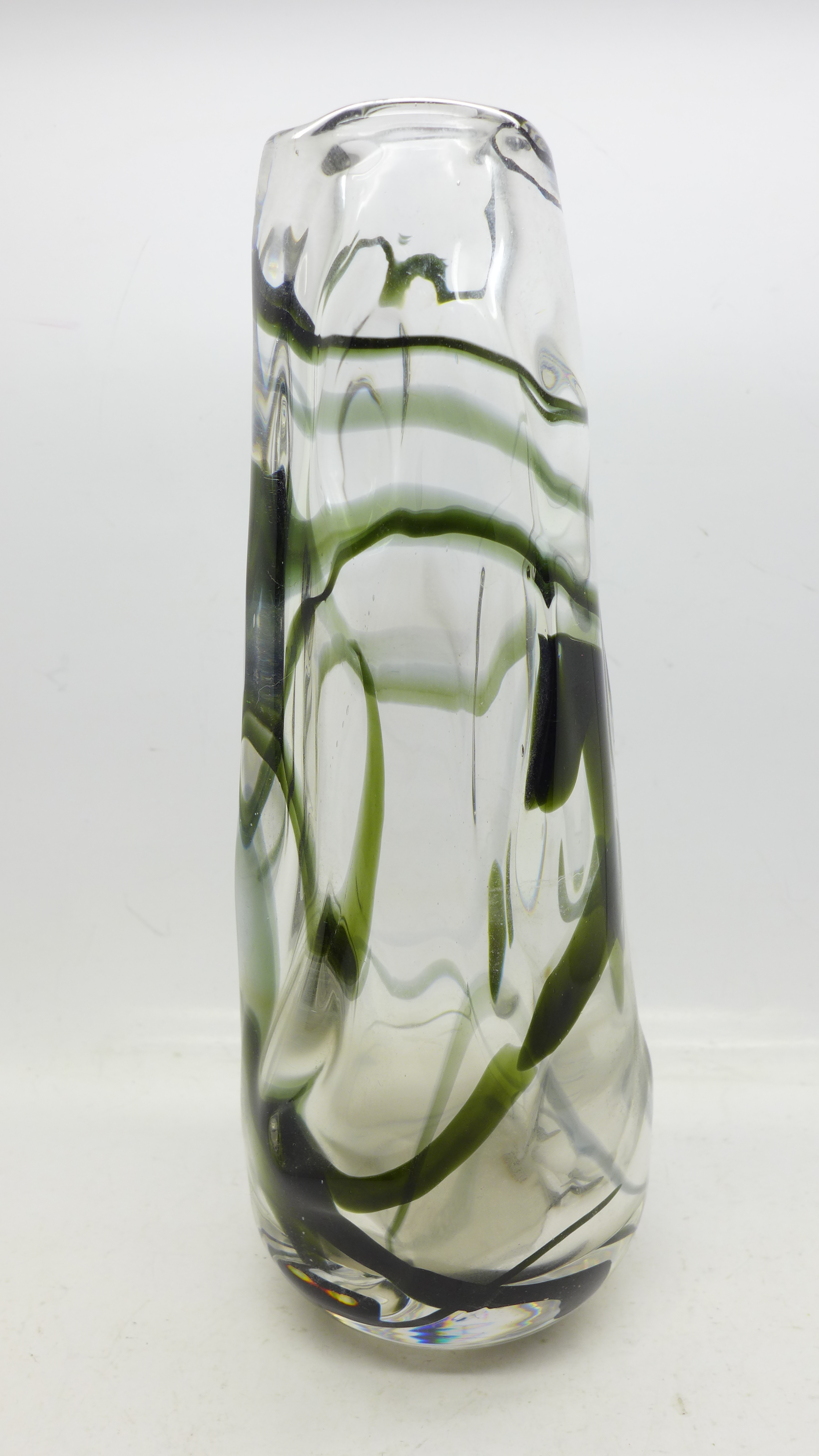 A Whitefriars knobbly range vase by Geoffrey Baxter,