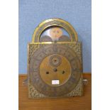 A longcase clock movement and dial, signed Carter & Son,