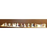 Thirteen Coalport Characters, The Snowman figures and figure groups,