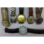 Assorted wristwatches