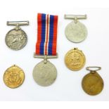 Three WWII medals to 194079 J.J.