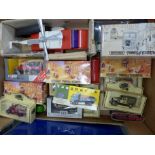 A box of Matchbox Models of Yesteryear, Vanguards,