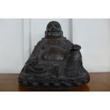 A Chinese bronze seated Buddha