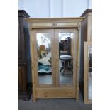 A French pine armoire