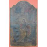 Italian School, religious scene, oil on canvas, 68 x 40cms,