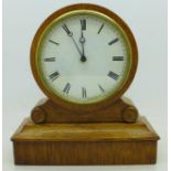 An oak cased clock, movement marked VAP Brevete S.G.D.C.