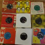 Fifty-one 1960's and 1970's 7" vinyl singles