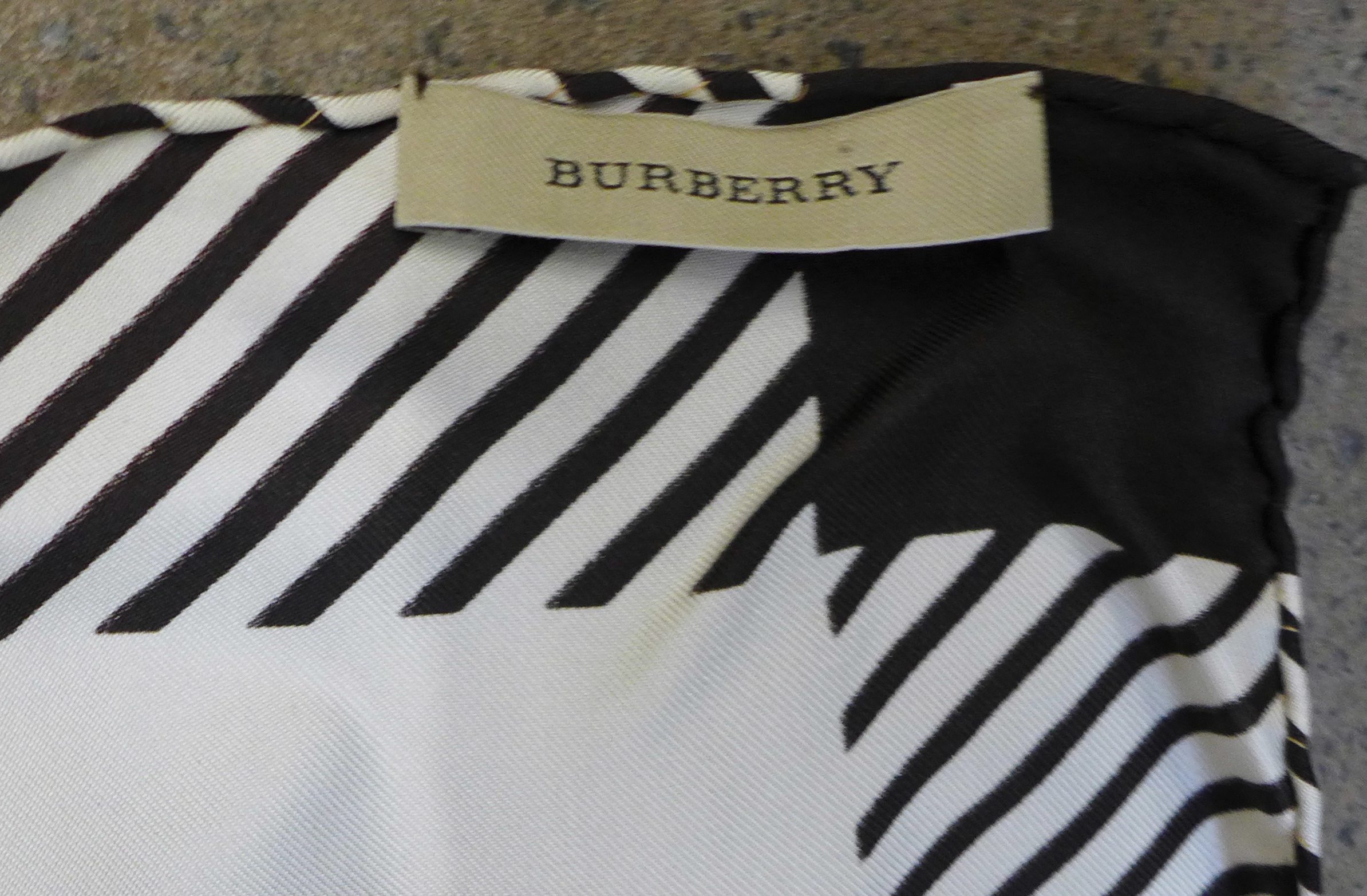 A Burberry silk scarf, - Image 2 of 3