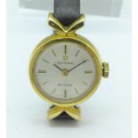 A lady's Omega DeVille wristwatch