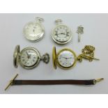 Assorted pocket watches