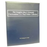 One folder of coins, The Complete John F. Kennedy Uncirculated U.S.