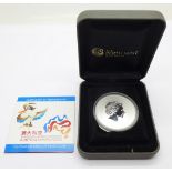 A Shanghai World Expo 2010 The Perth Mint Australian Pavilion 1oz silver coin,