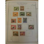 Stamps; Kenya, Uganda, Tanganyika collection, mint and used, miniature sheets,