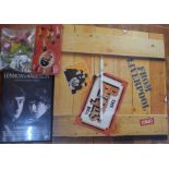The Beatles Box 'From Liverpool' LP record set, a Lennon and Harrison DVD,