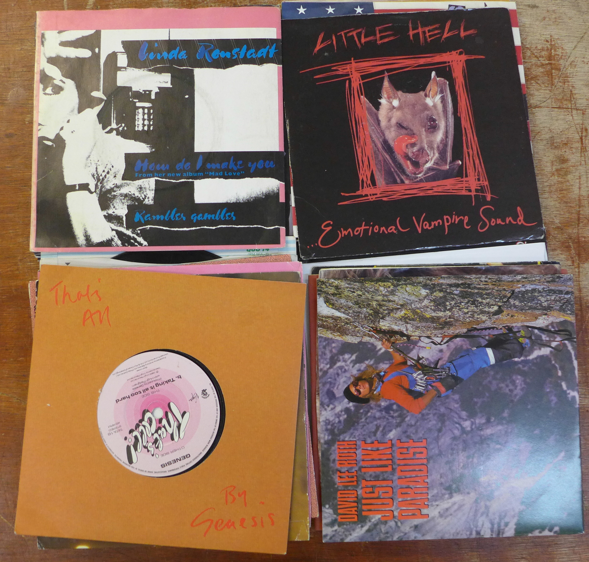 Rock and metal 7" vinyl singles - Image 2 of 2