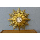 A Newgate London starburst clock