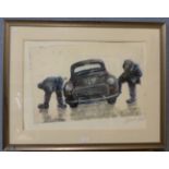 Alexander Millar, 'Scrapheap Challenge' limited edition signed print, 47 x 64cms, framed