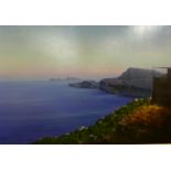 Vittorio Petito, Capri, oil on canvas, 69 x 99cms,