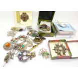 Celtic jewellery including claw brooches,