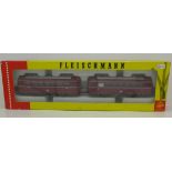 A Fleischmann HO gauge Rail Car, boxed,