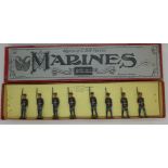 A set of Britains U.S. Marines figures, Black Caps No.