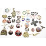 A collection of German reproduction pins