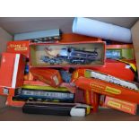 A collection of model rail, locomotive a/f,
