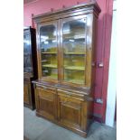 A Victorian mahogany bookcase