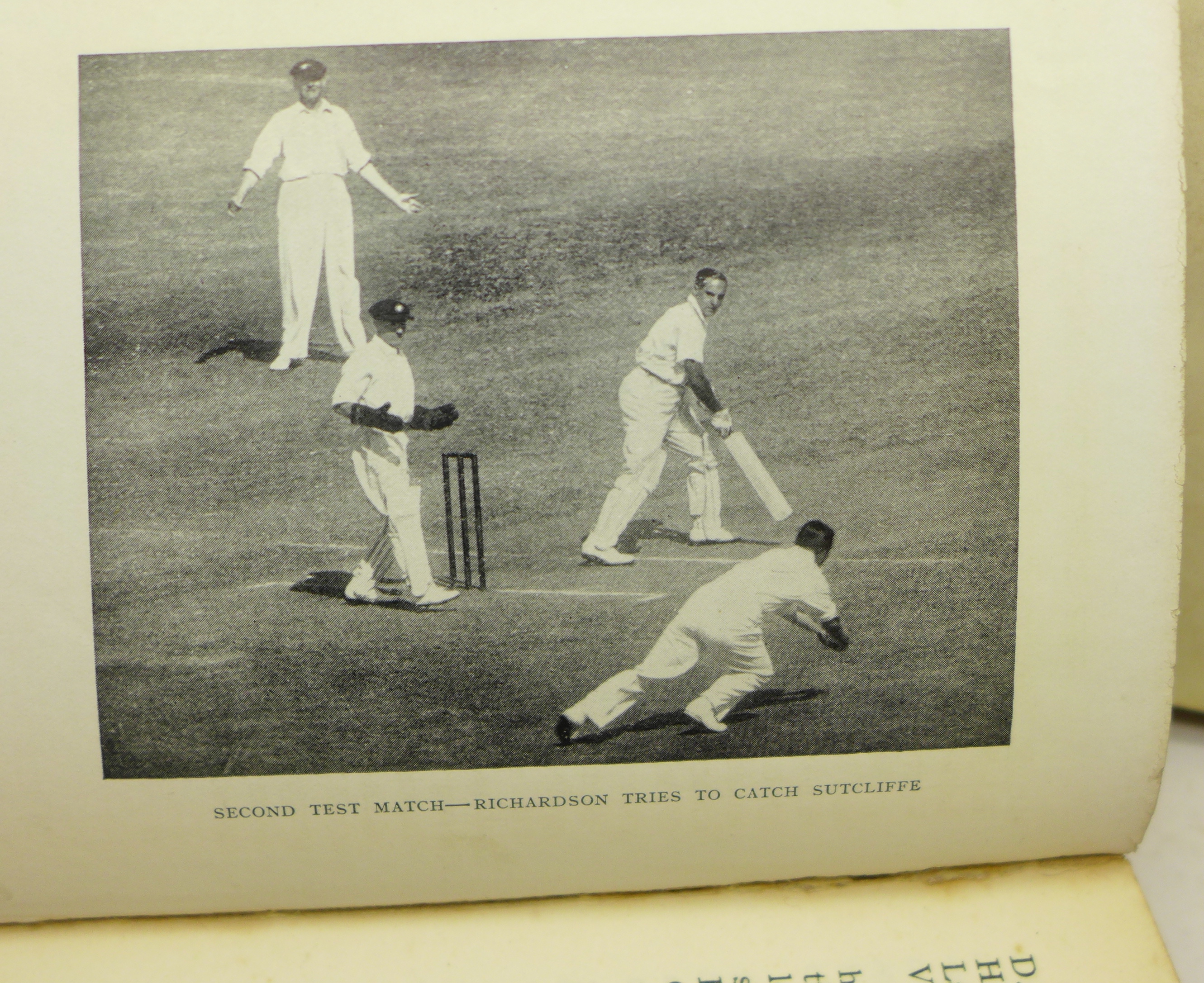 Two cricket books; In Quest of the Ashes by D.R. Jardine and Cricket by W.G. - Image 5 of 7