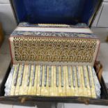 A Pietro German accordion,