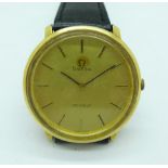 A gentleman's Omega DeVille wristwatch