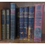 A collection of Nottingham related books; Annals of Nottinghamshire, vol I-IV, Memoirs of Col.