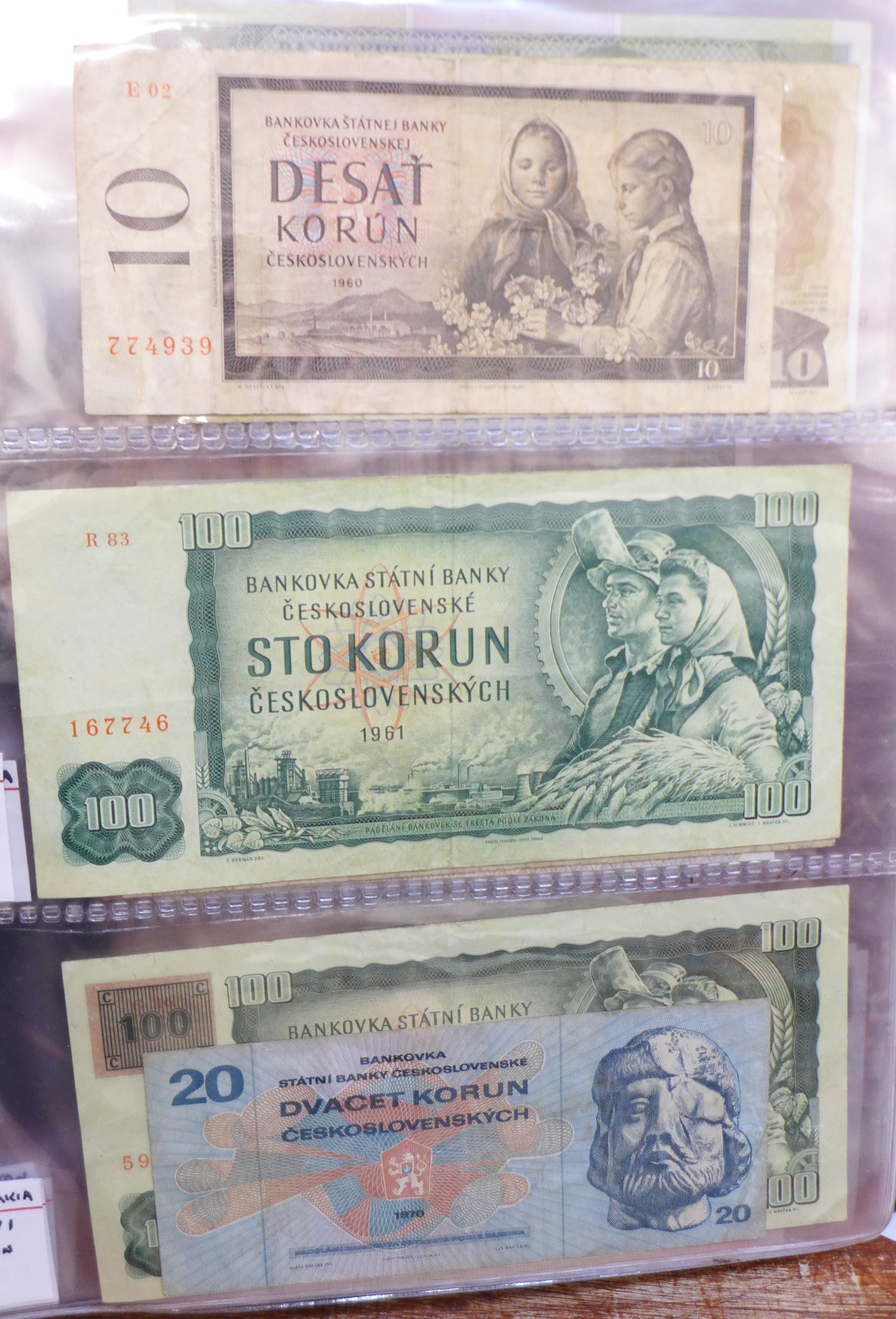 A large collection of foreign banknotes, - Image 5 of 6