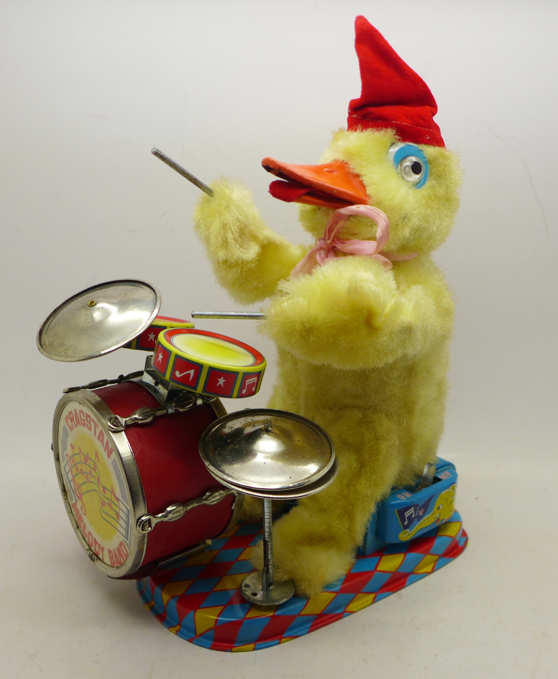 A Cragstan toy The Jolly Drumming Duck, Daisy, battery operated, - Image 2 of 3