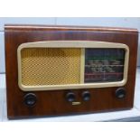 A Cossor 500 radio,