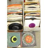 Over 250 45rpm vinyl 7" singles