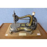 A 19th Century Jones sewing machine