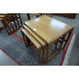 A G-Plan Quadrille teak nest of tables