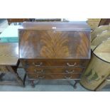 A mahogany bureau