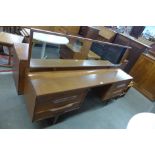 A White & Newton teak dressing table