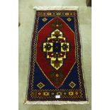 A Turkish Tash Pinar prayer rug, 100% wool,
