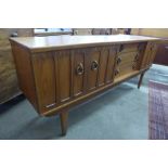 A teak sideboard