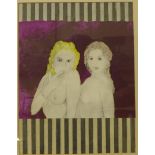 A portrait of Page 3 Girls, print, 36 x 28cms,