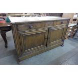 A French oak sideboard