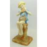 A Royal Worcester figure, Peter Pan, 3011, modelled by F.