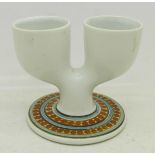 A Troika double egg cup, a/f