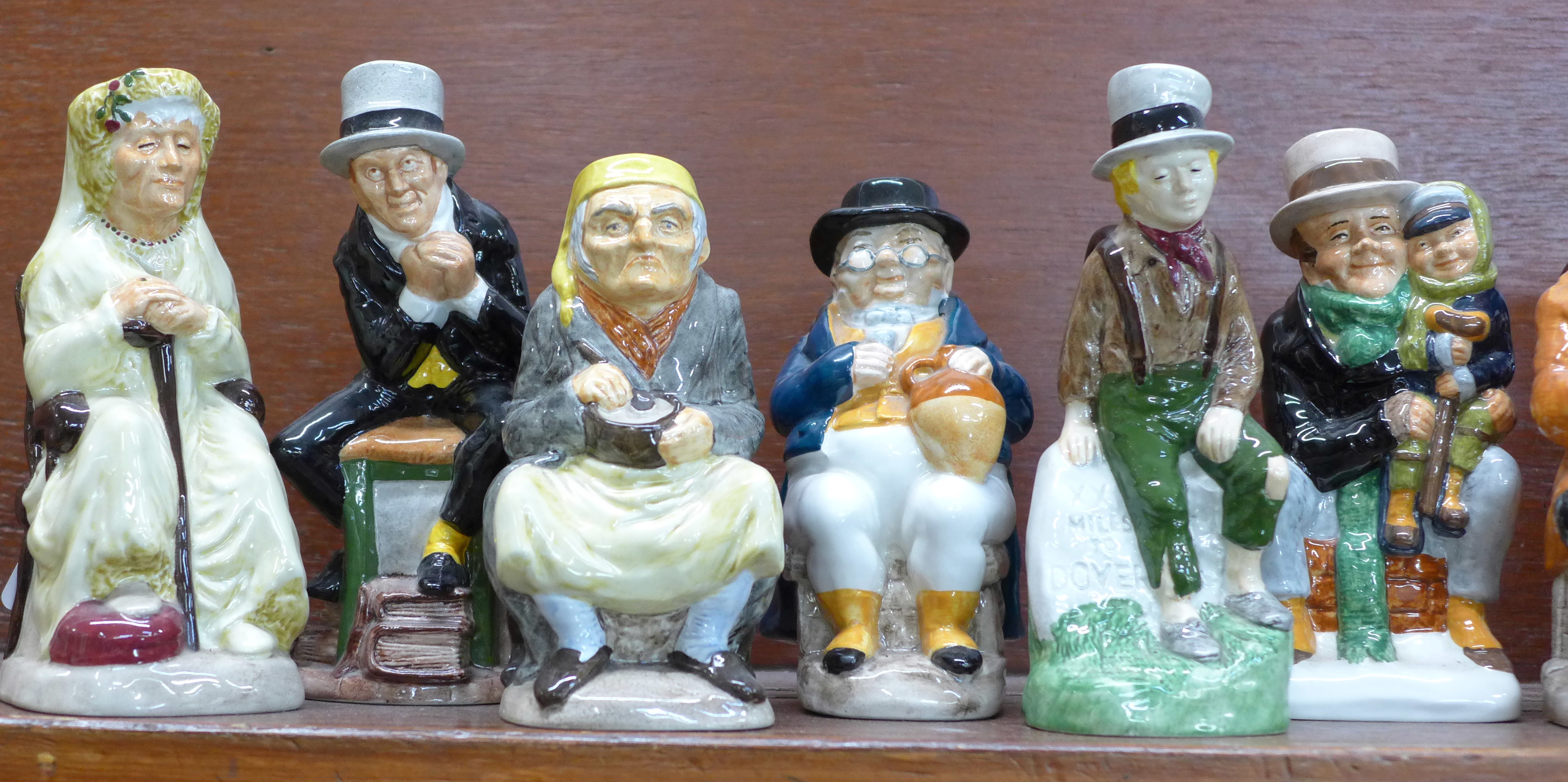 A collection of twelve Toby jugs, The Charles Dickens Collection, Wood & Sons for Franklin, 14. - Image 2 of 3